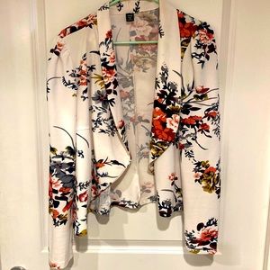 Floral blazer